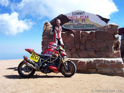Récit - Pikes Peak 2012 : Bruno prend la pose