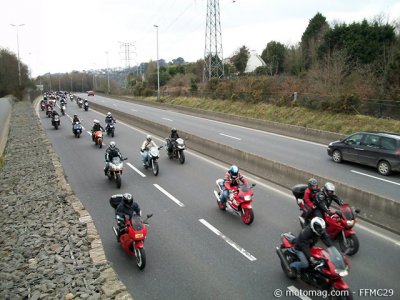 Manif 13 mars Brest : convoi exceptionnel