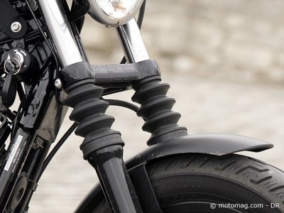 Essai Harley Davidson 883 Iron : look bobber