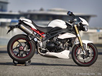 Essai Triumph 1050 Speed Triple R : quelques options