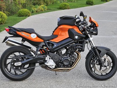 Essai BMW F800R : options et finition
