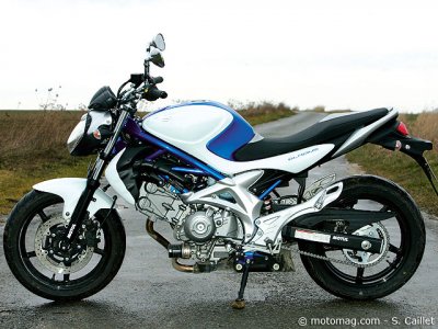 Essai Suzuki 650 Gladius : look