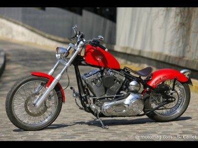 Essai Saxon Hench Man : look Easy Rider !