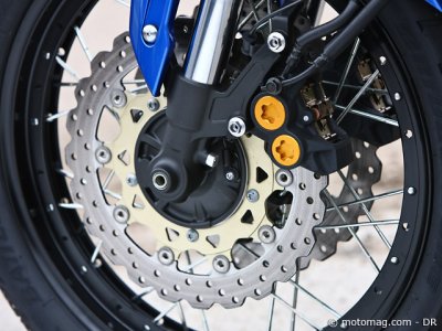 Essai Yam 1200 Ténéré : freinage et antipatinage