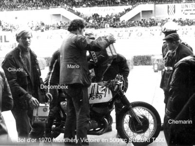 Histoire du Bol d’Or : Suzuki 500 (1970)