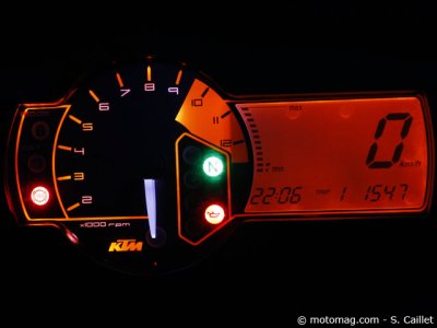 KTM 990 Adventure : vie à bord