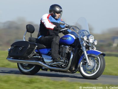 Triumph 1700 Thunderbird LT : protection correcte !