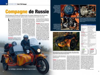 Moto Mag n°277 (mai 2011) : essai Ural 750 Ranger