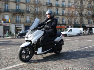 Yamaha X-Max/MBK Skycruiser : partie-cycle