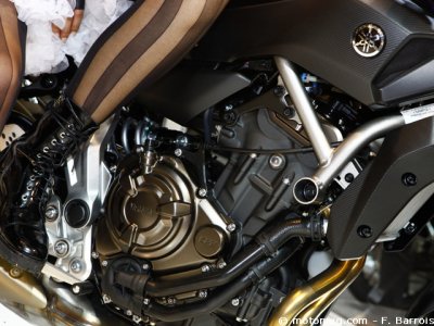 Yamaha MT-07 : moteur