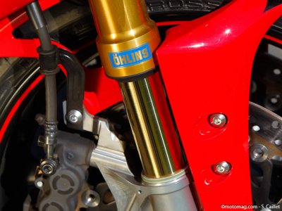 Yamaha 1000 R1 SP-R : Öhlins, un vrai bonus