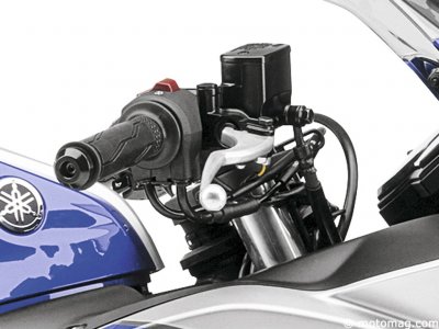 Yamaha YZF-R3 : guidon