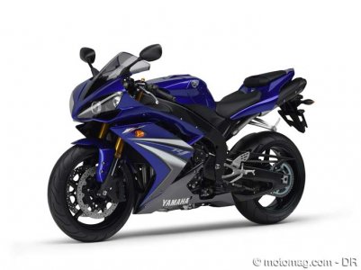 Yamaha 1000 YZF R1 : version bleue
