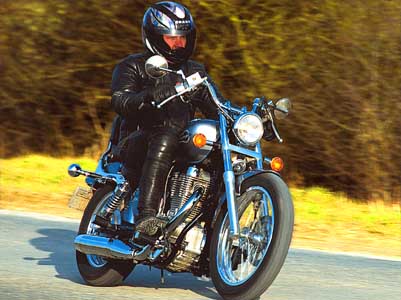 Suzuki LS 650 Savage : tenue de route