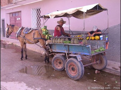 Voyage à Cuba : marchand ambulant