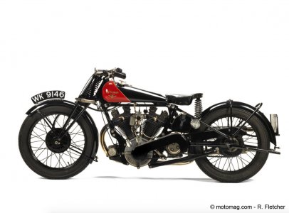 Une Coventry Eagle 980cc Flying-8 OHV de 1929