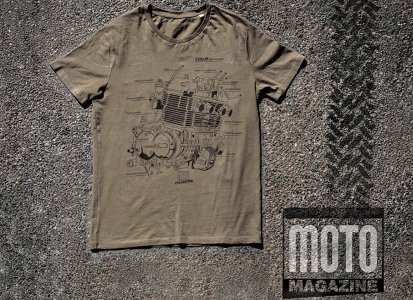 T-shirt moto 