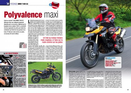 BMW F 800 GS à l’essai