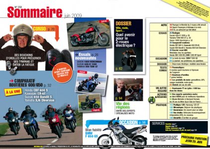 Le sommaire du mois de Juin 2009 : du costaud !