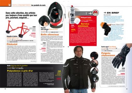 Moto Mag n°281 - octobre 2011 : les produits du mois