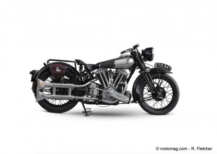 Une Brough Superior SS 100 de 1938