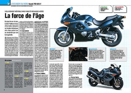 Occasion + bilan à 81 000 km : Suzuki 750 GSX-F