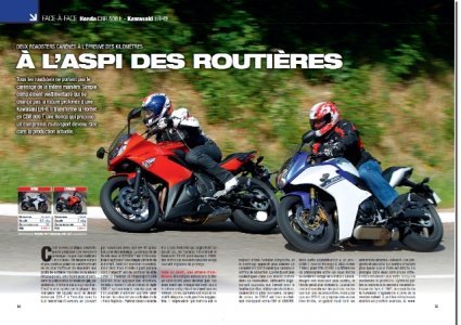 Match Honda CBR600 F Vs Kawasaki ER-6f