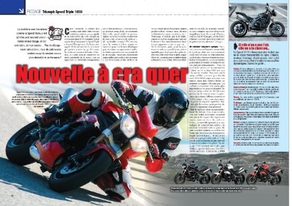 Essais : Triumph Speed Triple 1050