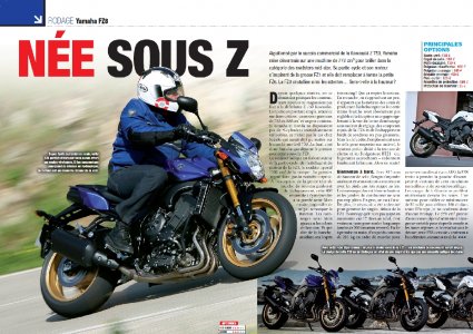 Rodage YamahaFZ8