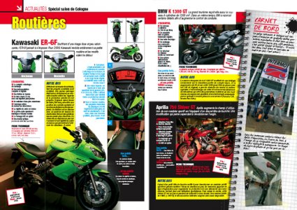 Nouveautés moto 2009 : évolutions, innovations…