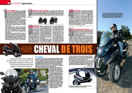 Piaggio 250/400 MP3 LT. Gros cube sans permis.