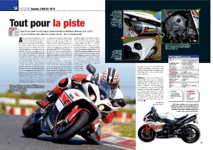Moto Mag n° 271 oct 2010 - Yamaha 1000 R1 SP-R