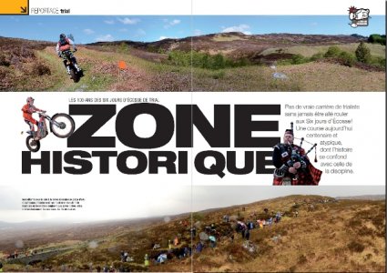 Compétition : les Six days de Trial en Ecosse