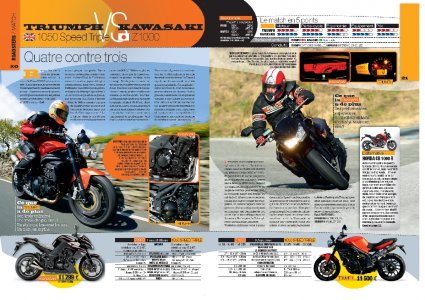HS Essais 2010 Moto Magazine : roadsters
