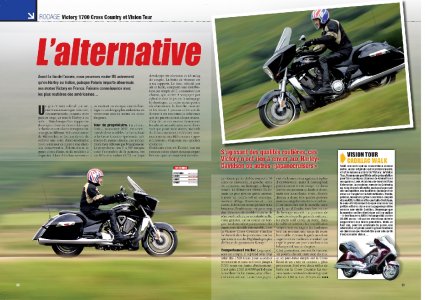 Moto Mag - sept 2010 : Victory 1700 Cross Country