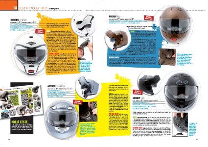 Moto Mag n°270 Test conso casques modulables