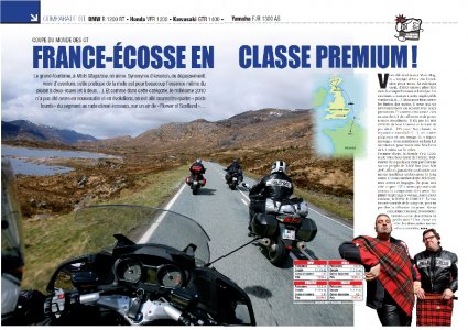 Comparatif GT sur 3 000 Km direction l’Ecosse