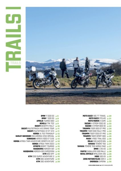 hors-série Essais trails 2024 Moto Magazine {JPEG}