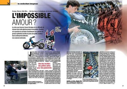 Moto Mag avril 2006 : moto française