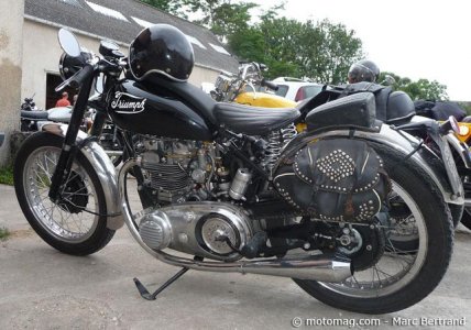 British Bikes Days : la Triumph à Dédé