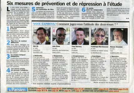 Le Parisien : Ah, enfin quelques infos…