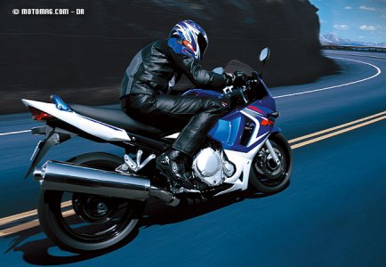 Suzuki GSX 650 F : route