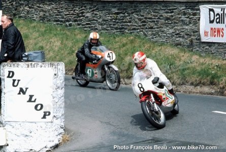 Flash back 1971 : Gould, vice champion 250