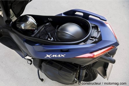 Yamaha X-Max 400 - Coffre sous selle