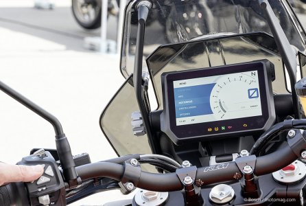 Moto du futur : tableau de bord Bosch ICC
