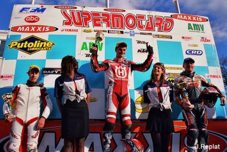 Podium des 450