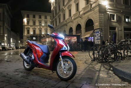 Honda SH 125i : scooter à grandes roues