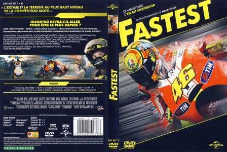 DVD MotoGP FASTEST, le film et ses bonus !