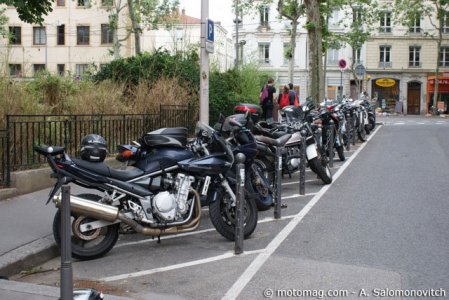 Parking moto à Lyon : nouvelles places