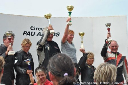 Side ancien à Pau : podium scratch toute catégorie